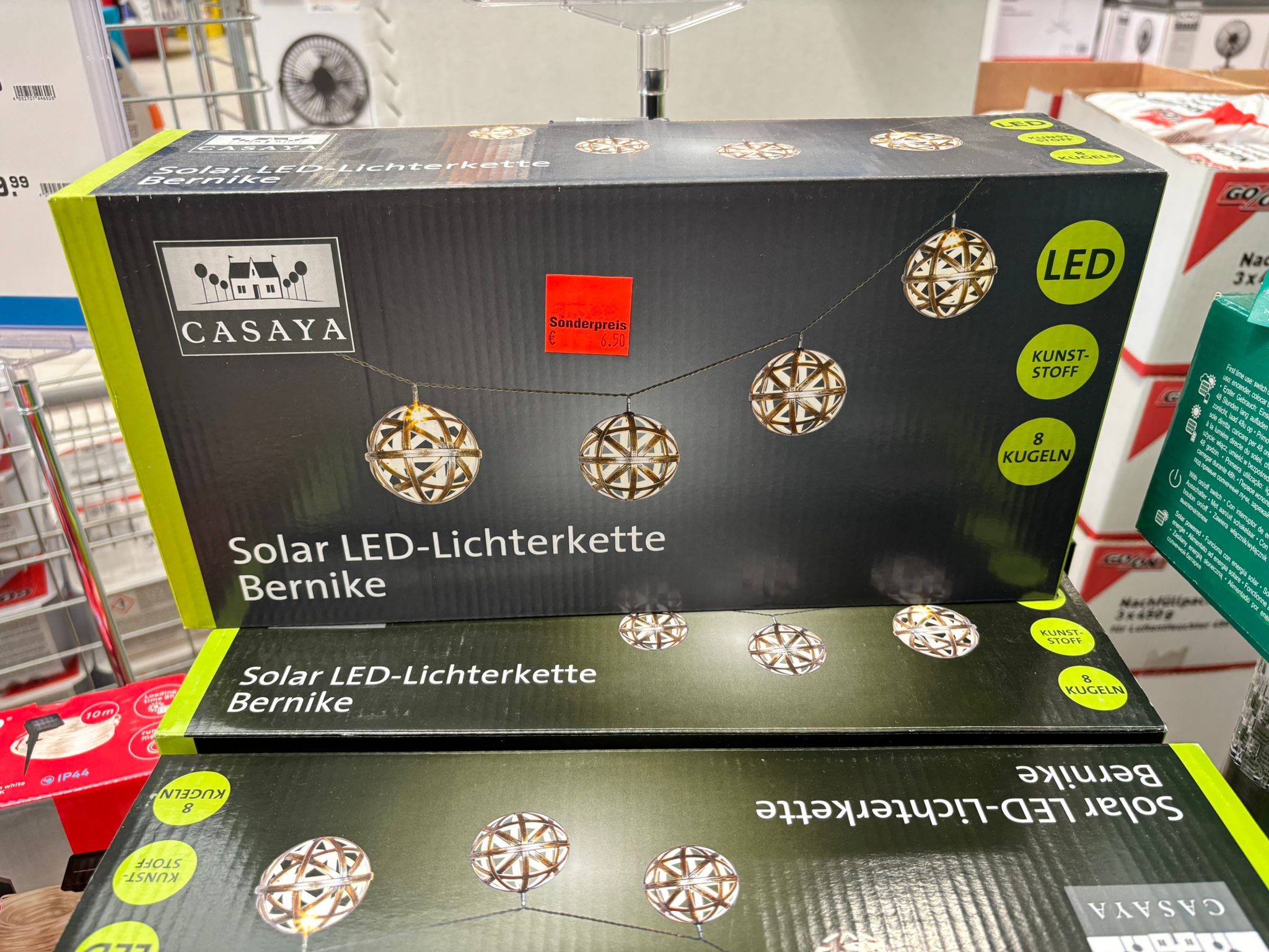 Solar LED-Lichterkette Bernike