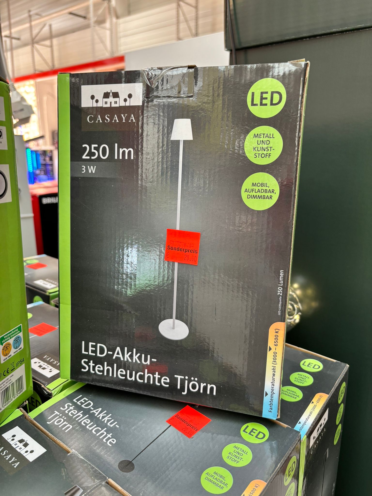 LED-Akku Stehleuchte Tjörn
