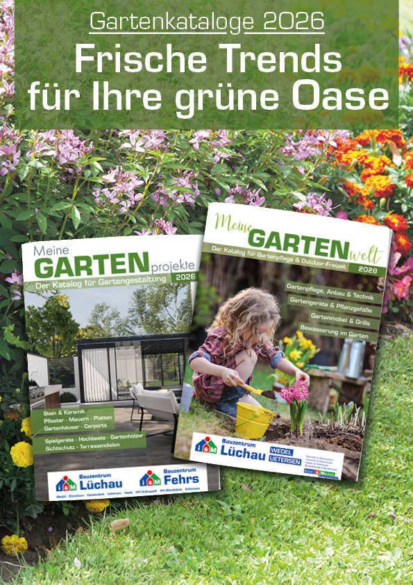 Gartenkatalog 2026 bei Lüchau
