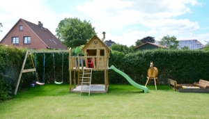 Holz im Garten
