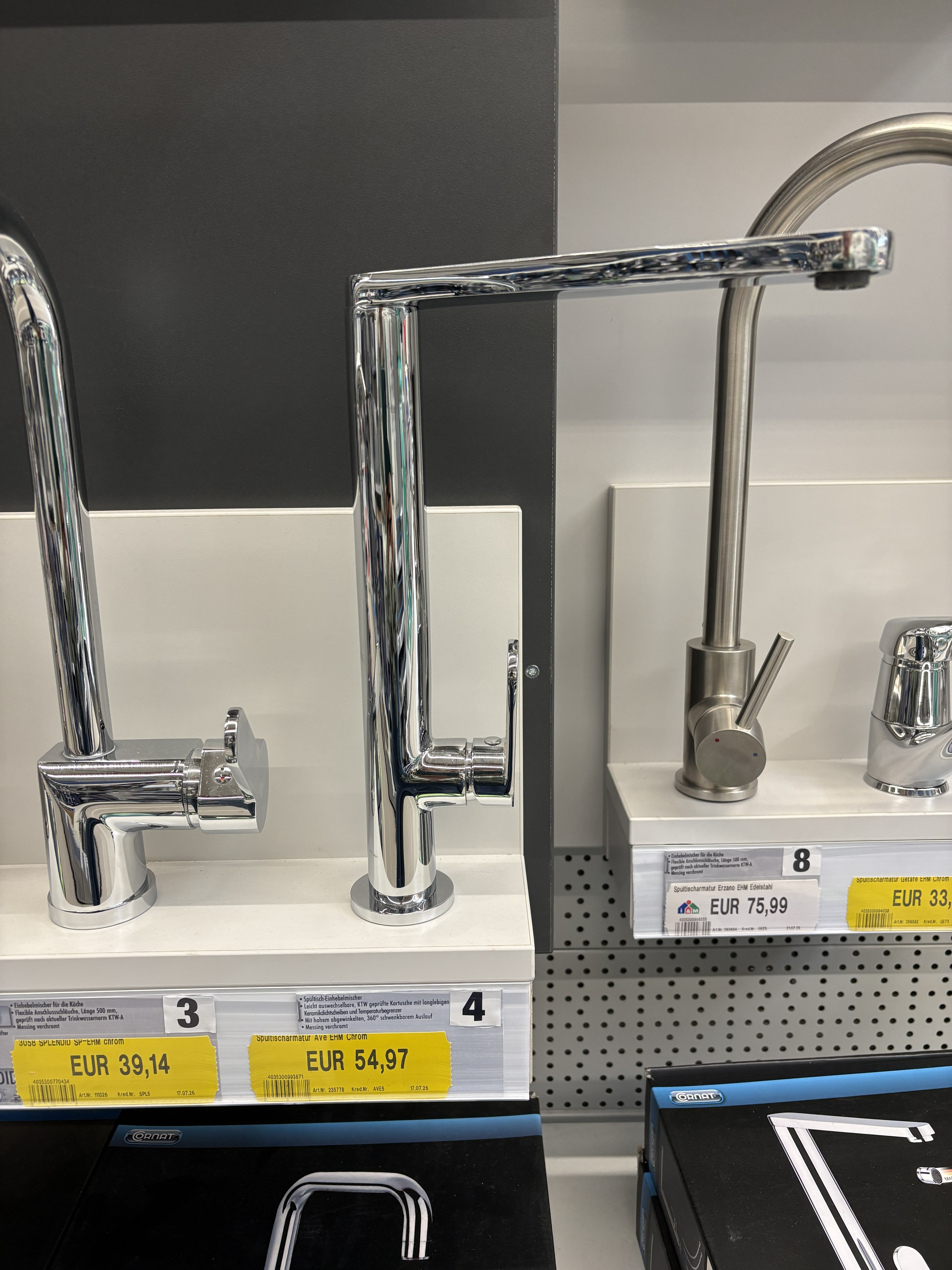 Spültischarmatur Ave EHM Chrom