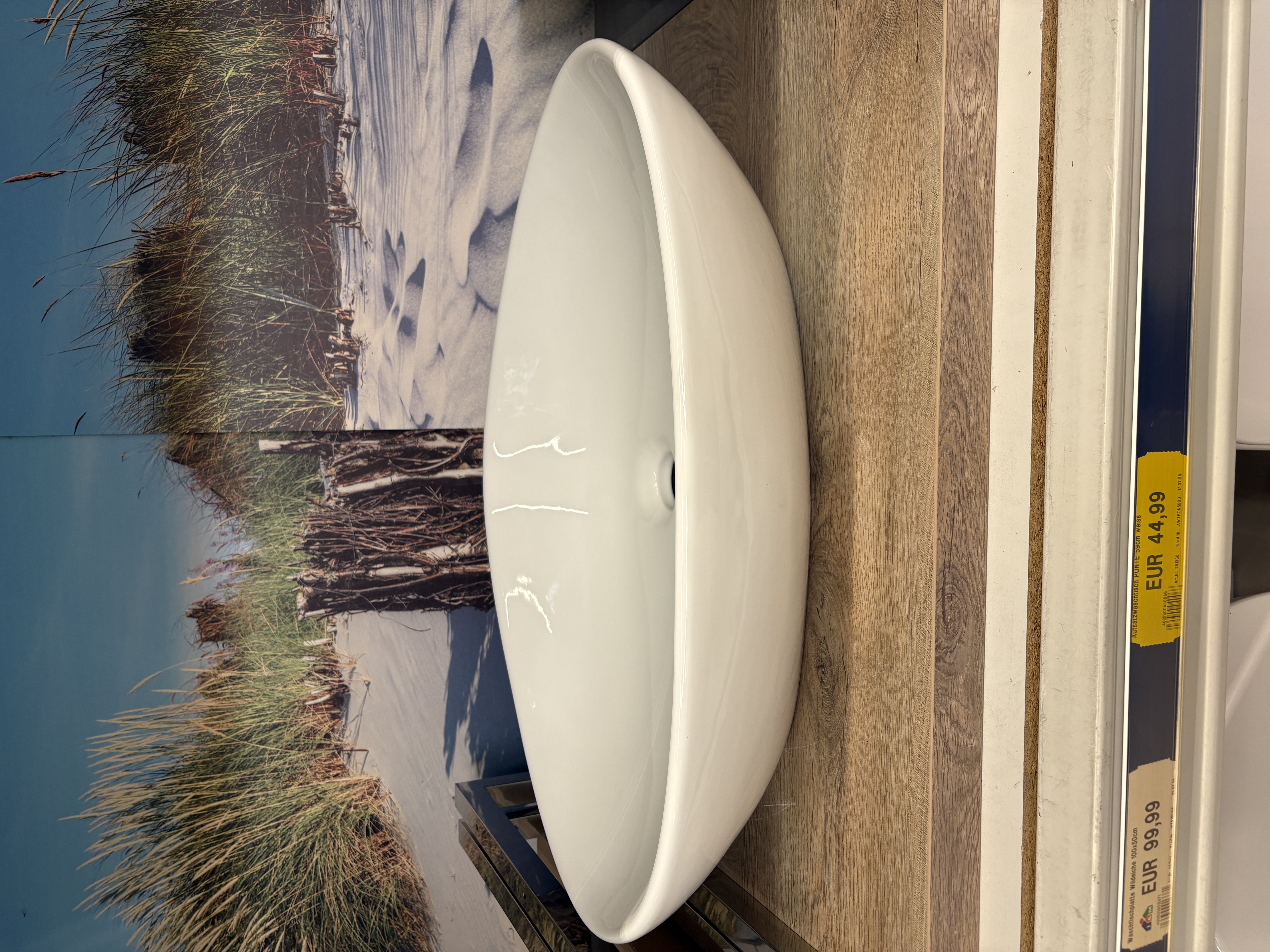Aufsatzwaschtisch PONTE 59cm weiß
