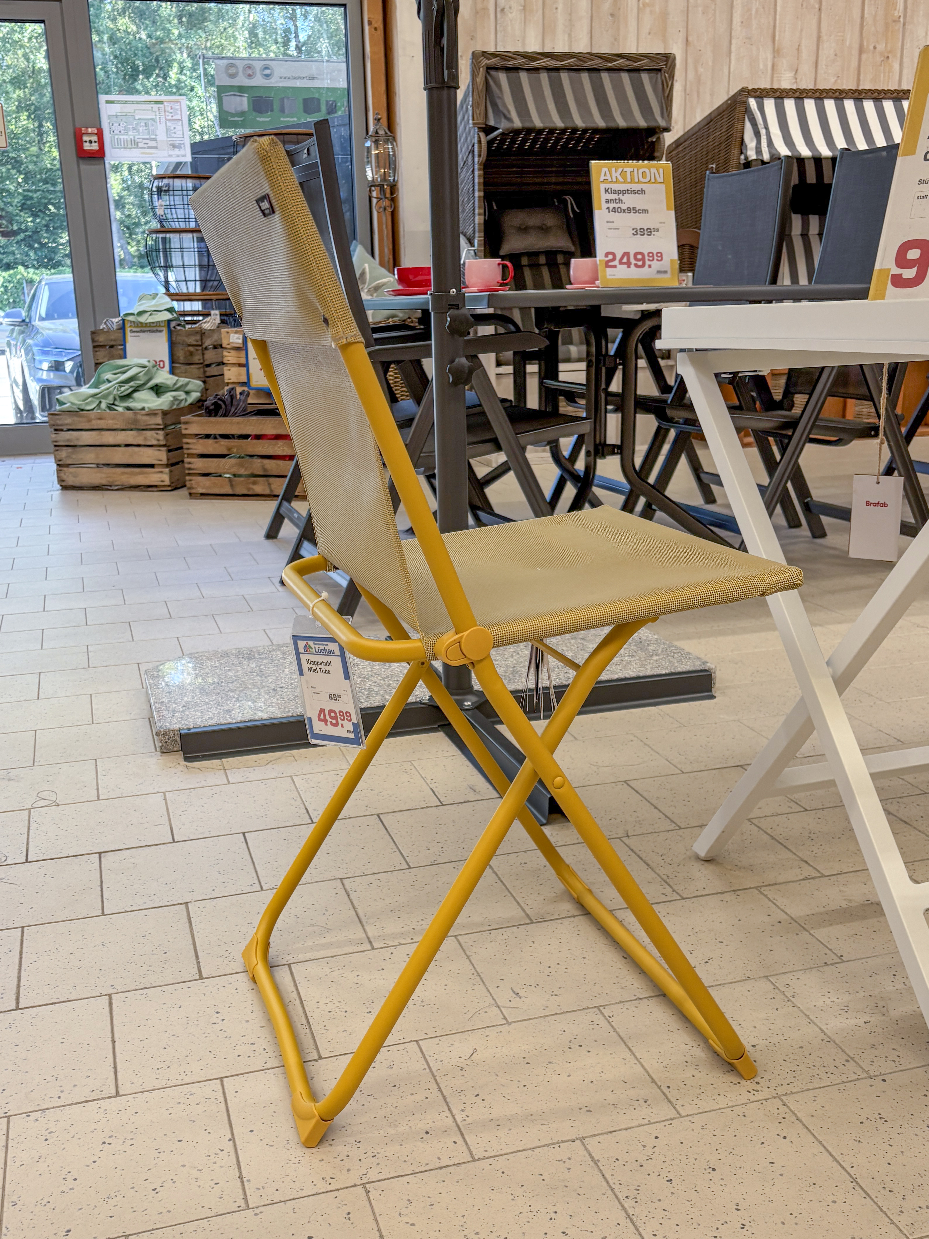 Klappstuhl Miel Tube