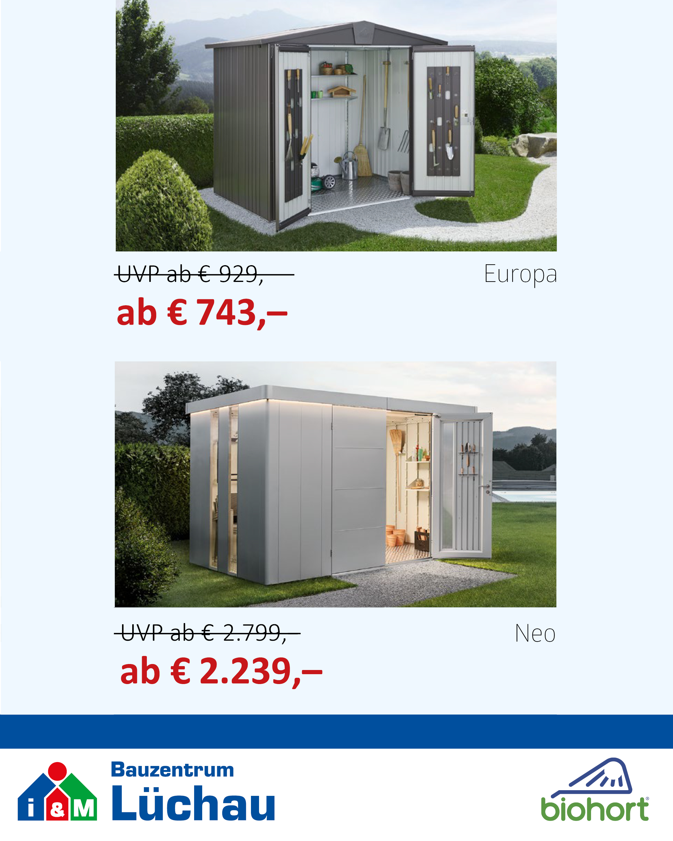 Biohort Gartenlösung 3