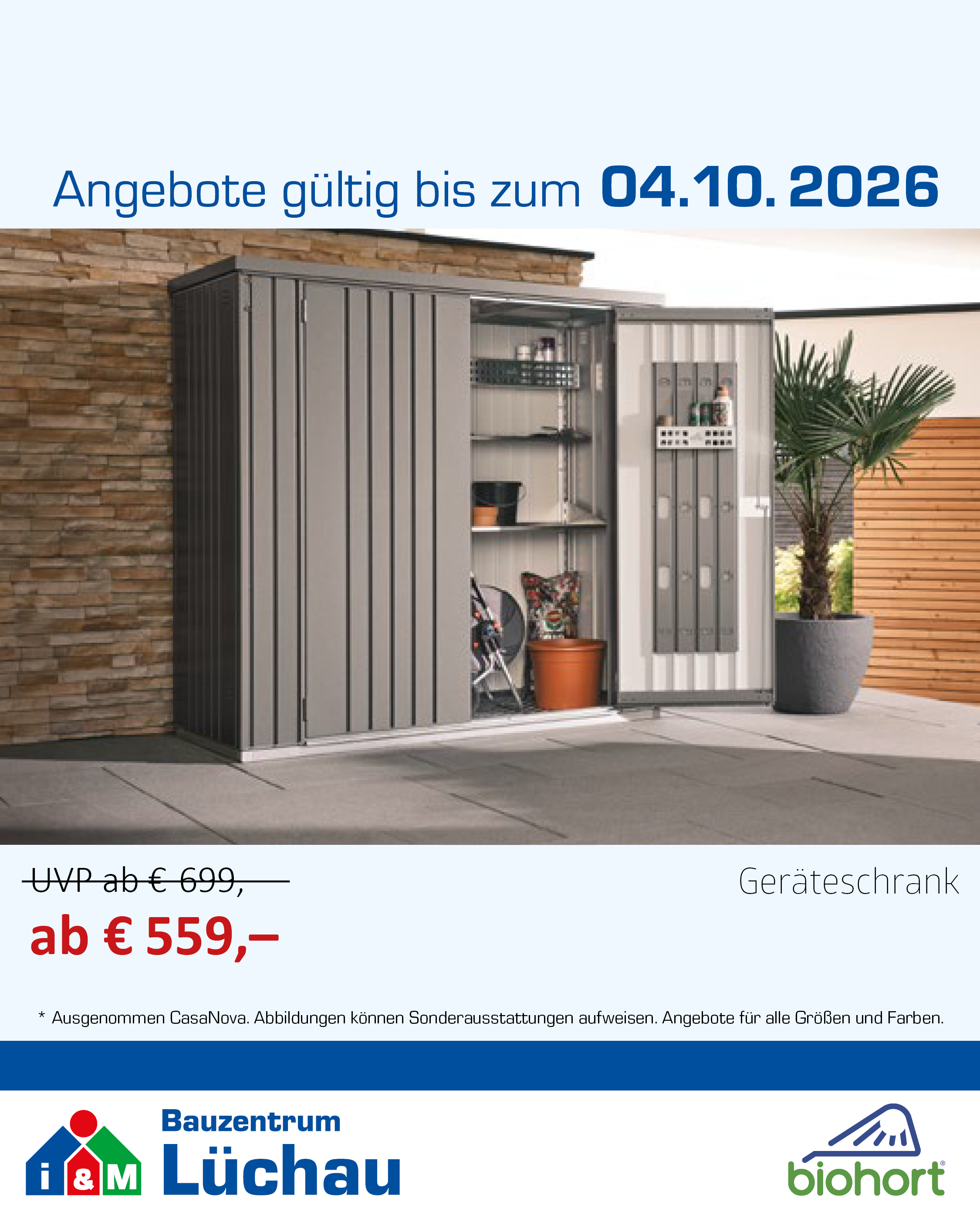 Biohort Gartenlösung 4