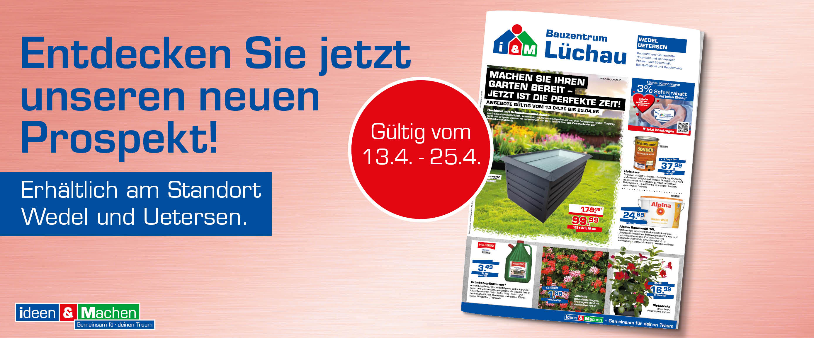 Aktuelle Angebote beim Bauzentrum Lüchau