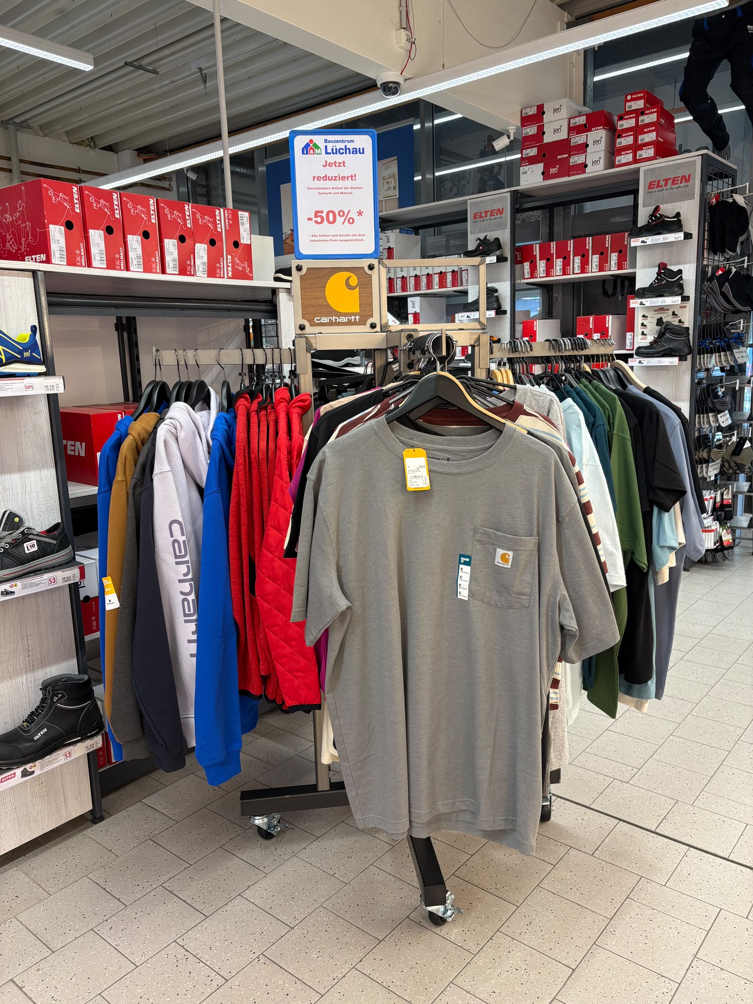 -50% auf verschiedene Carhartt Produkte