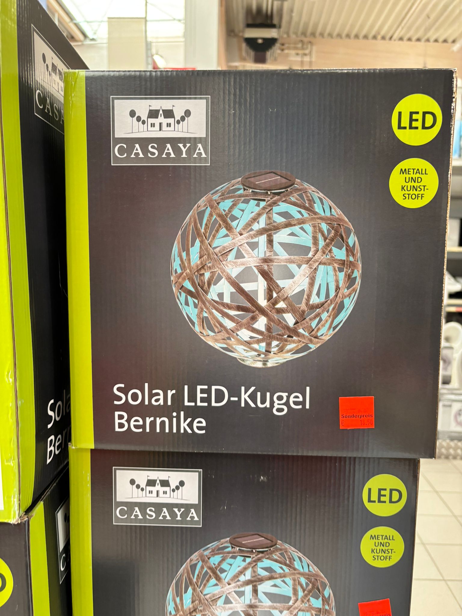 Solar LED-Kugel Bernike
