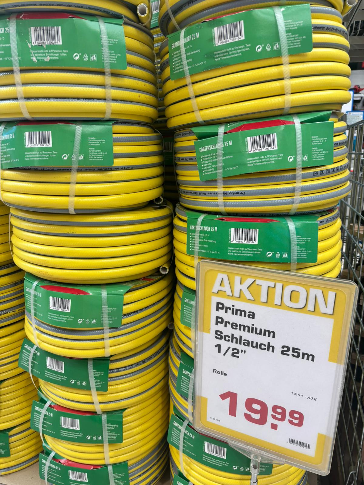 Prima Premium Schlauch 25m